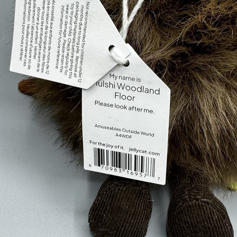 Jellycat Mulshi Woodland Floor Plush 6" NEW Authentic - Picture 6 of 7